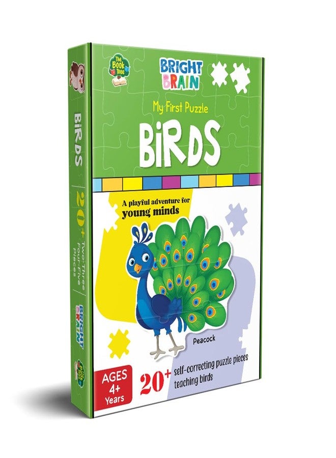 The Book Tree Birds 20+ Piece Jigsaw Puzzle for Preschoolers, Educational Toy for Learning Different Birds, Gifts for Kids Ages 3 to 6 by Majestic Book Club - Image 2